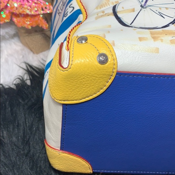 BRIGHTON Tom Clancy Uptown Girl Tote Bag purse 2pc - Picture 6 of 16